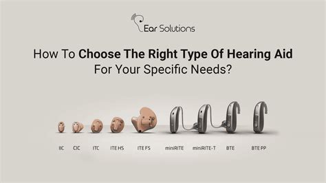 Hearing aids: How to choose the right one .